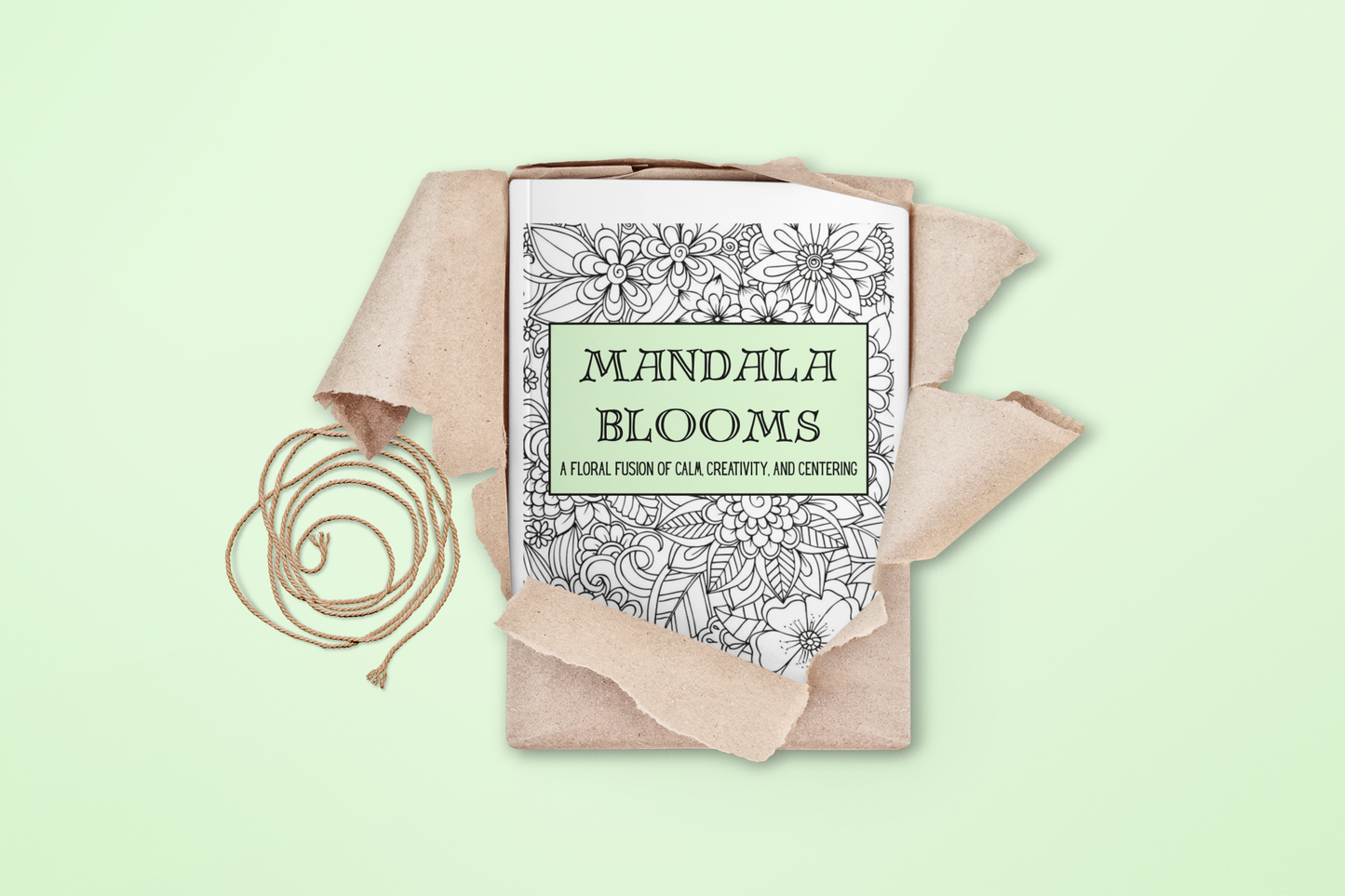 Mandala Blooms - A Floral Fusion of Calm, Creativity, and Centering - Paperback