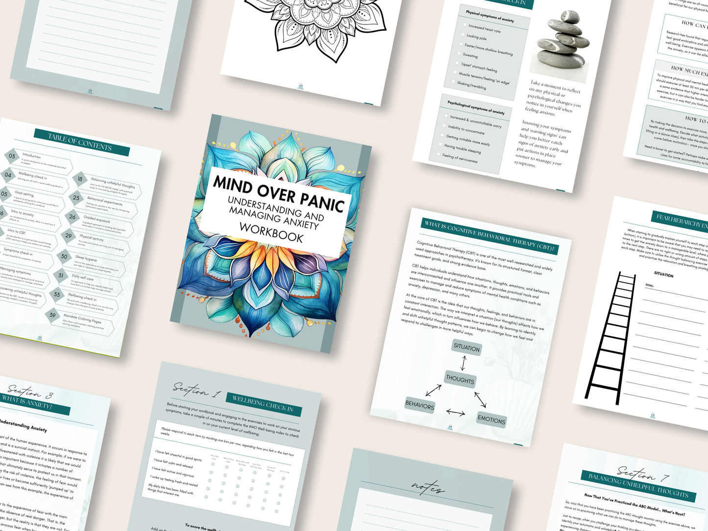 Healing & Growth Workbook Series - Super Bundle - Complete Paperback Set - 12 Journals + 12 Digital Downloads