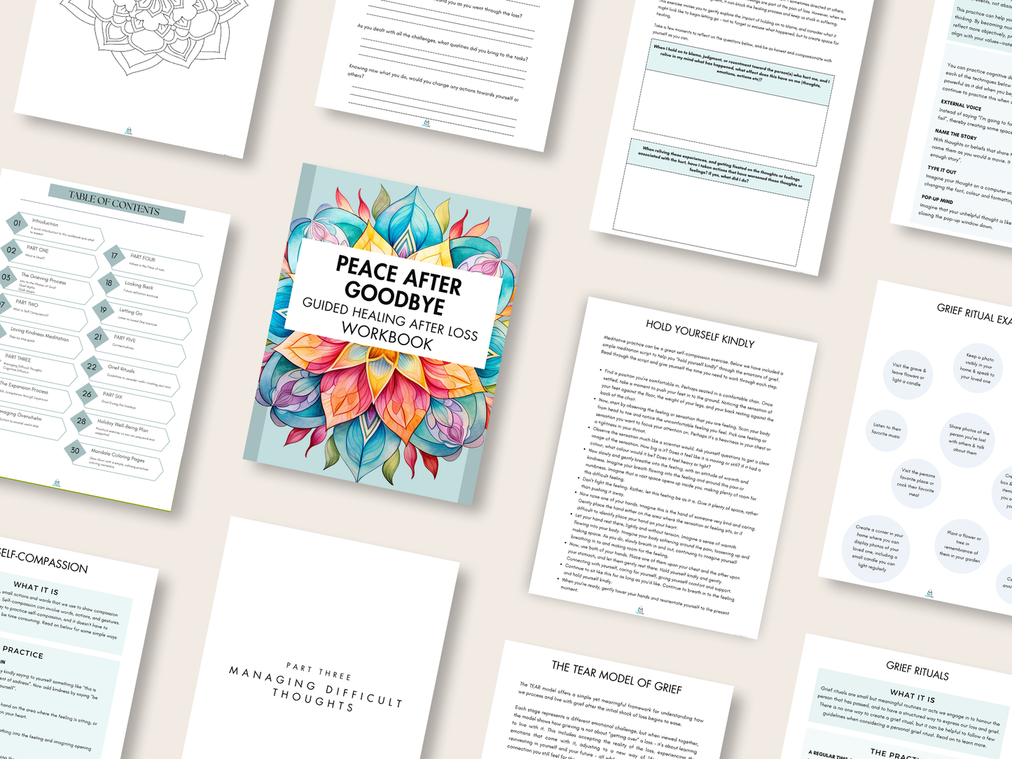 Healing & Growth Workbook Series - Super Bundle - Complete Paperback Set - 12 Journals + 12 Digital Downloads