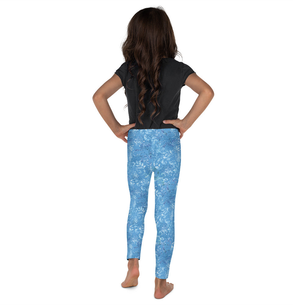 Blue Winter 1 - Kid's Leggings