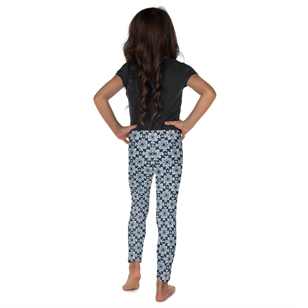 Blue Mosaic - Kid's Leggings