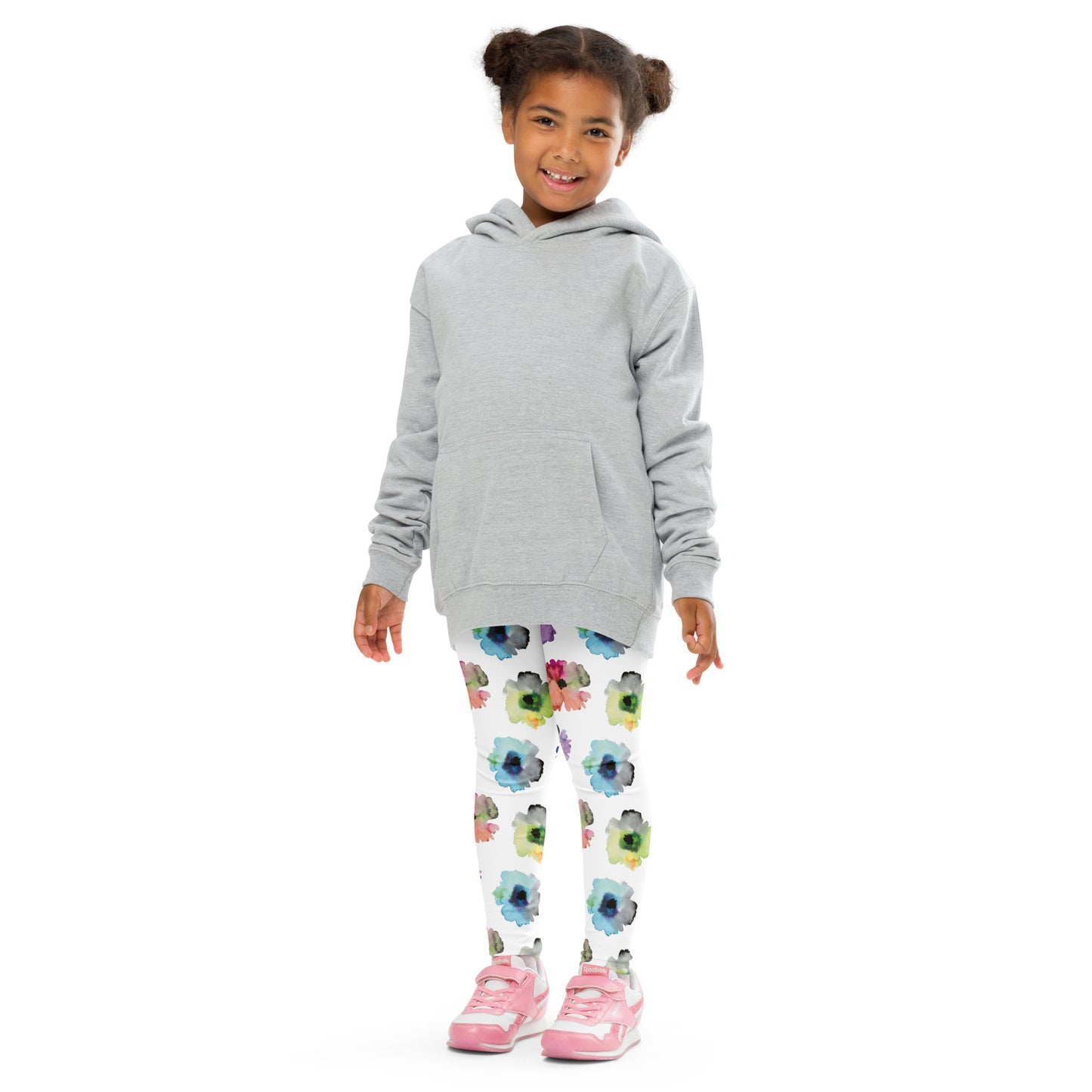 Watercolor Flowers - Kid's Leggings