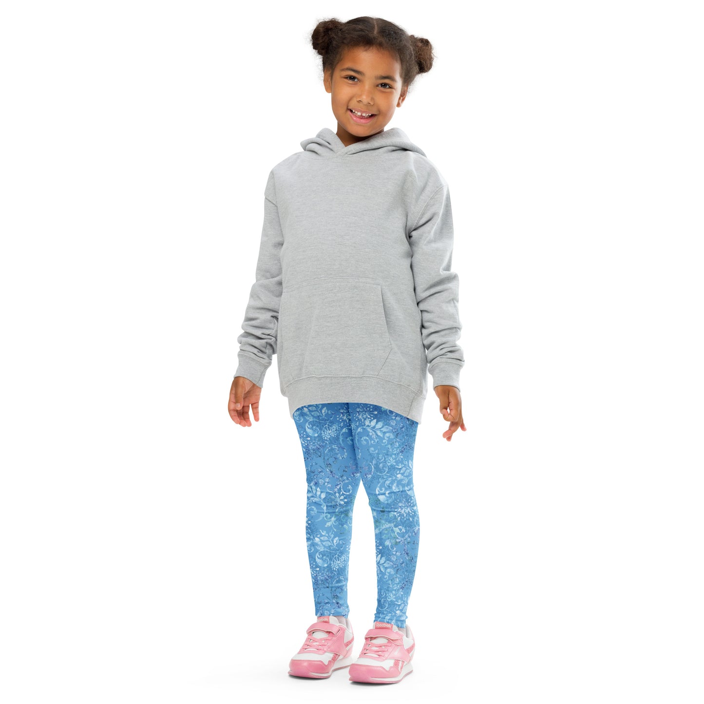 Blue Winter 1 - Kid's Leggings