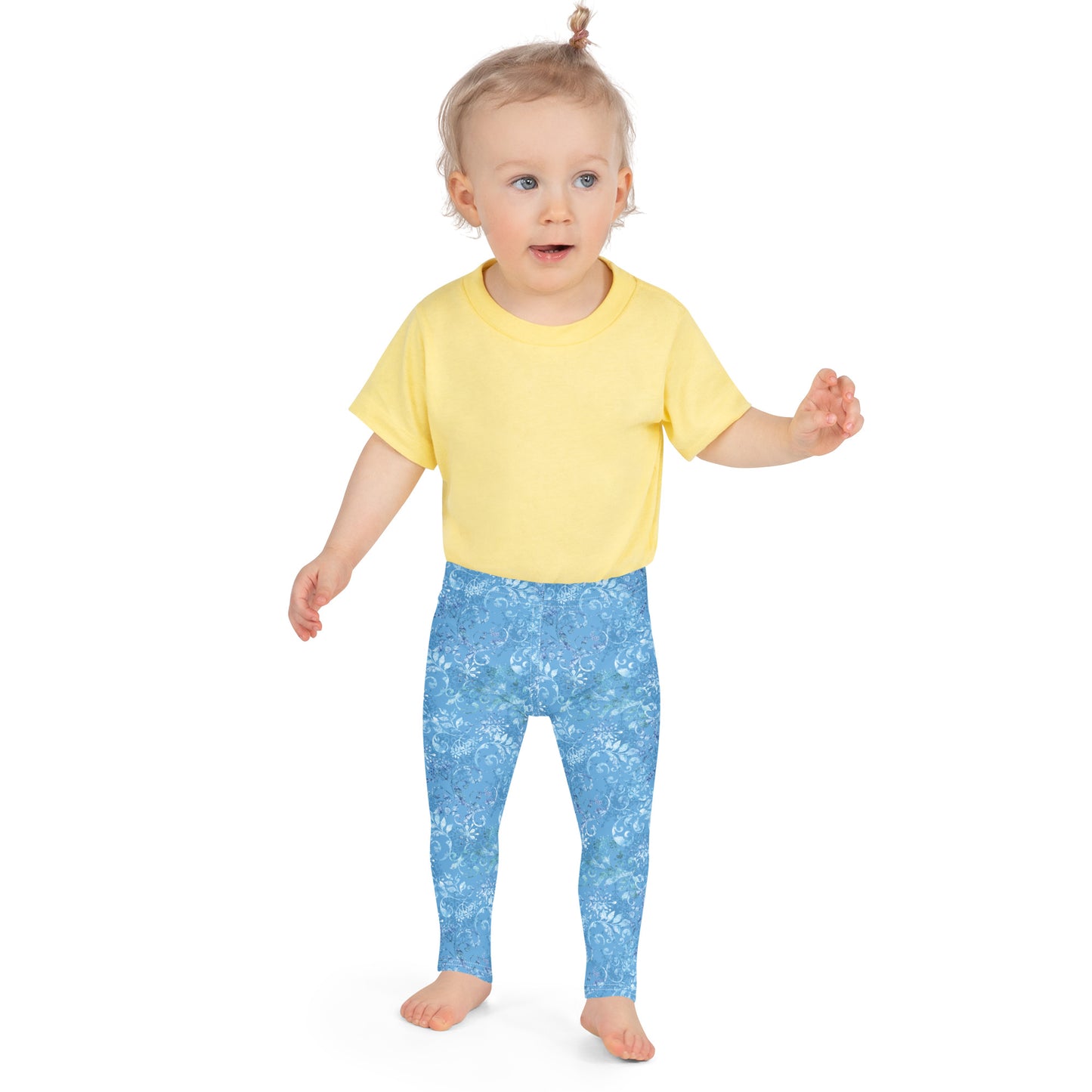 Blue Winter 1 - Kid's Leggings