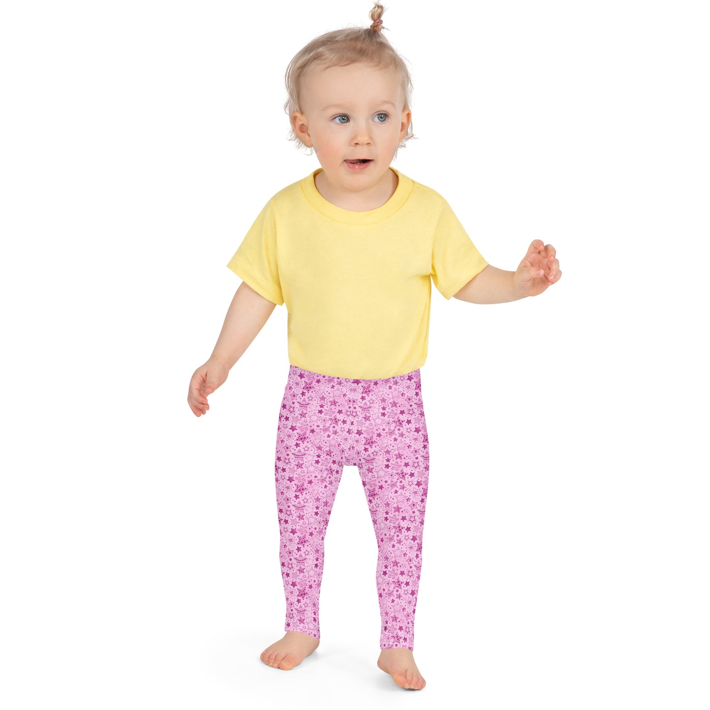Pink Stars 39 - Kid's Leggings