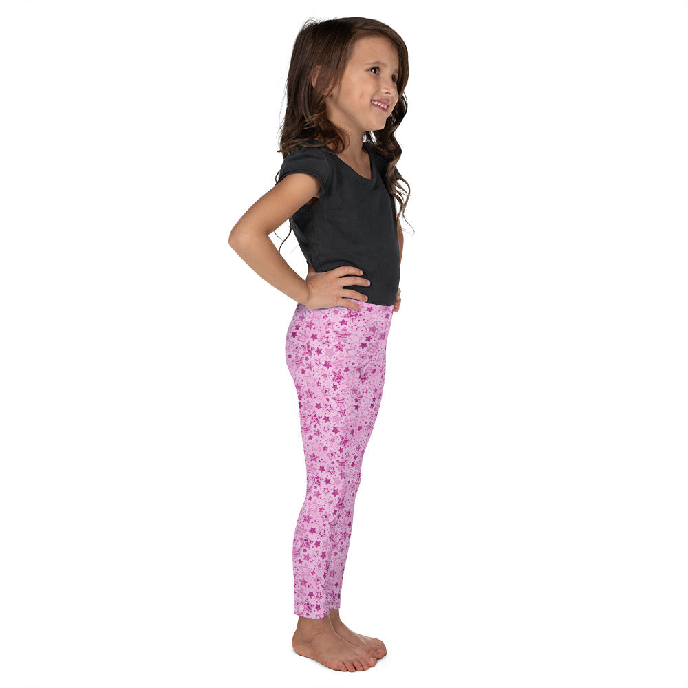 Pink Stars 39 - Kid's Leggings