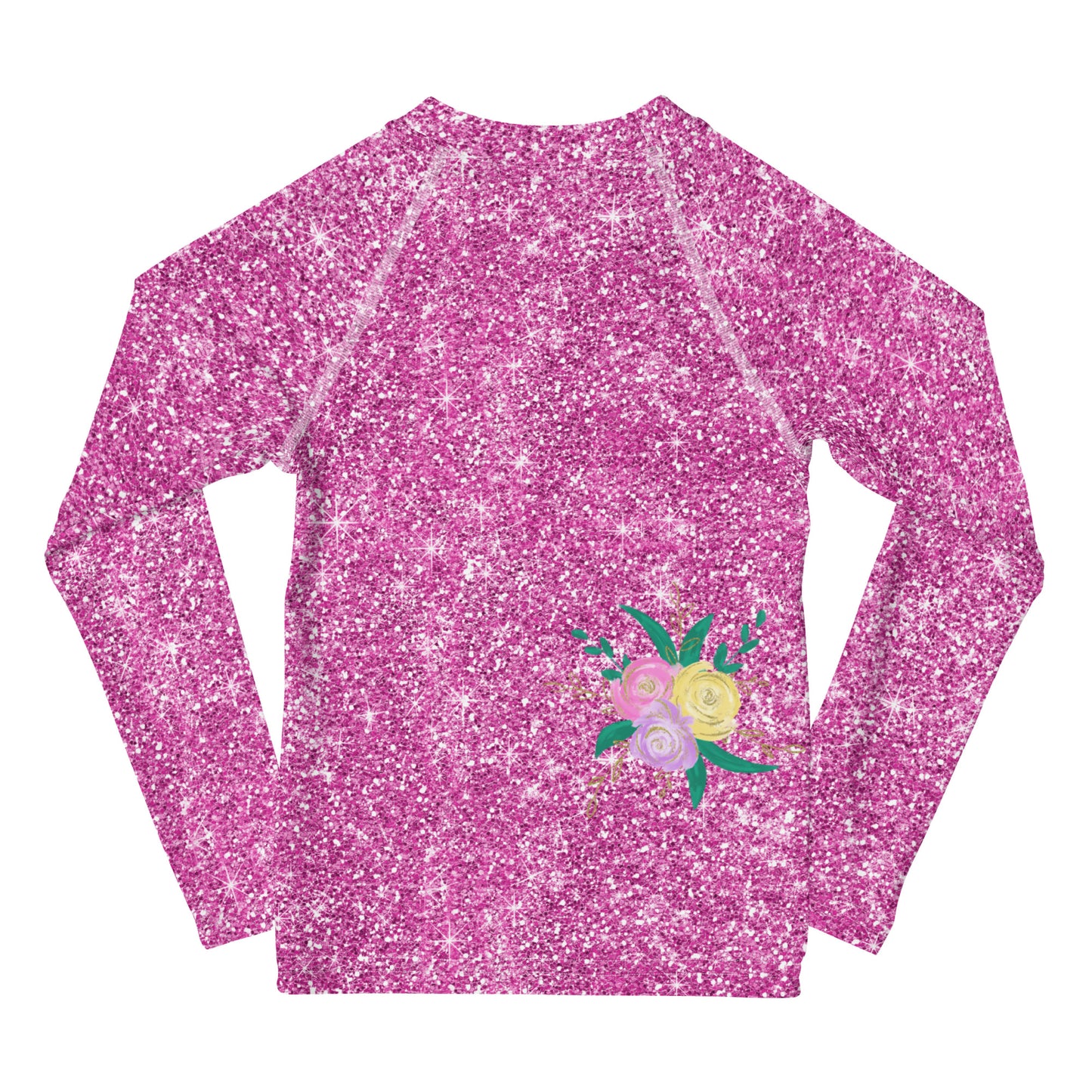 Cute Dragon - Pink - Kids Rash Guard