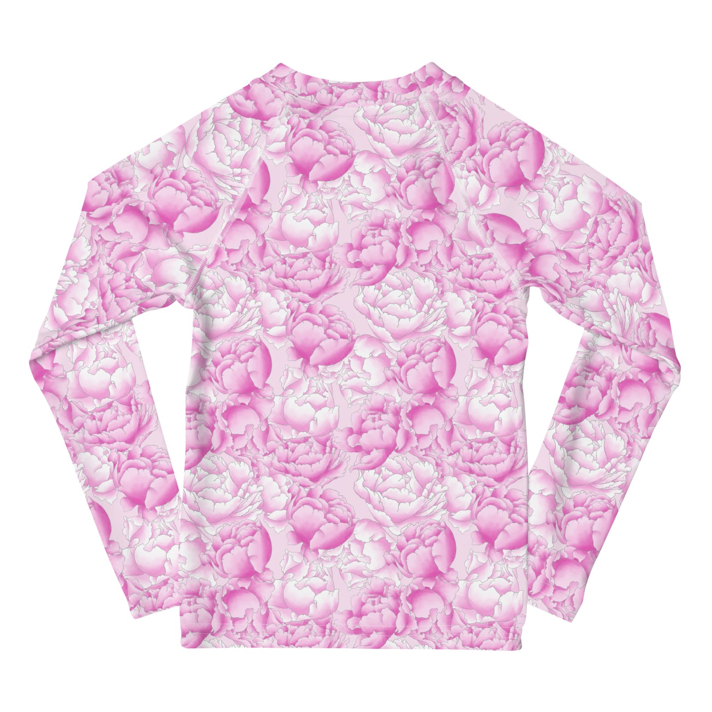 Pretty Pink Roses - Kids Rash Guard