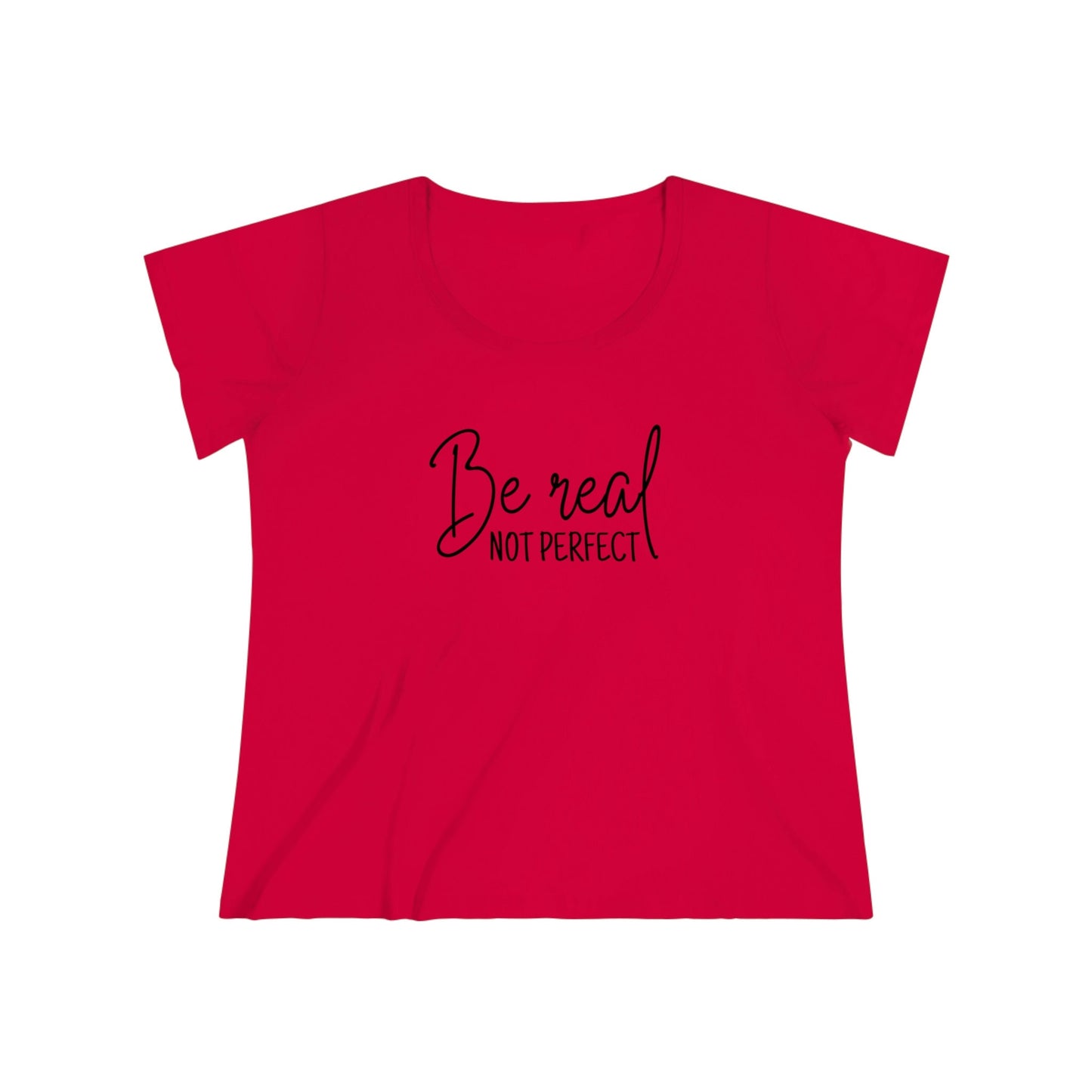 Be Real, Not Perfect - Women's Curvy Tee