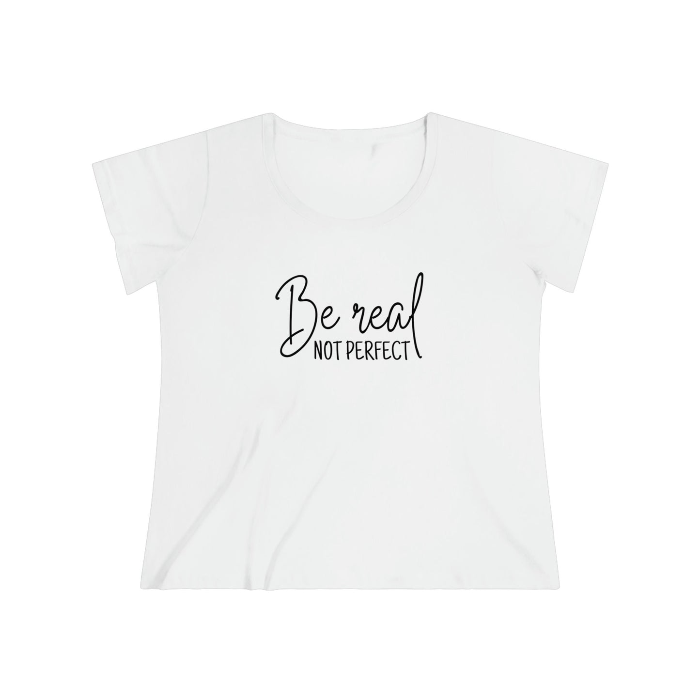 Be Real, Not Perfect - Women's Curvy Tee