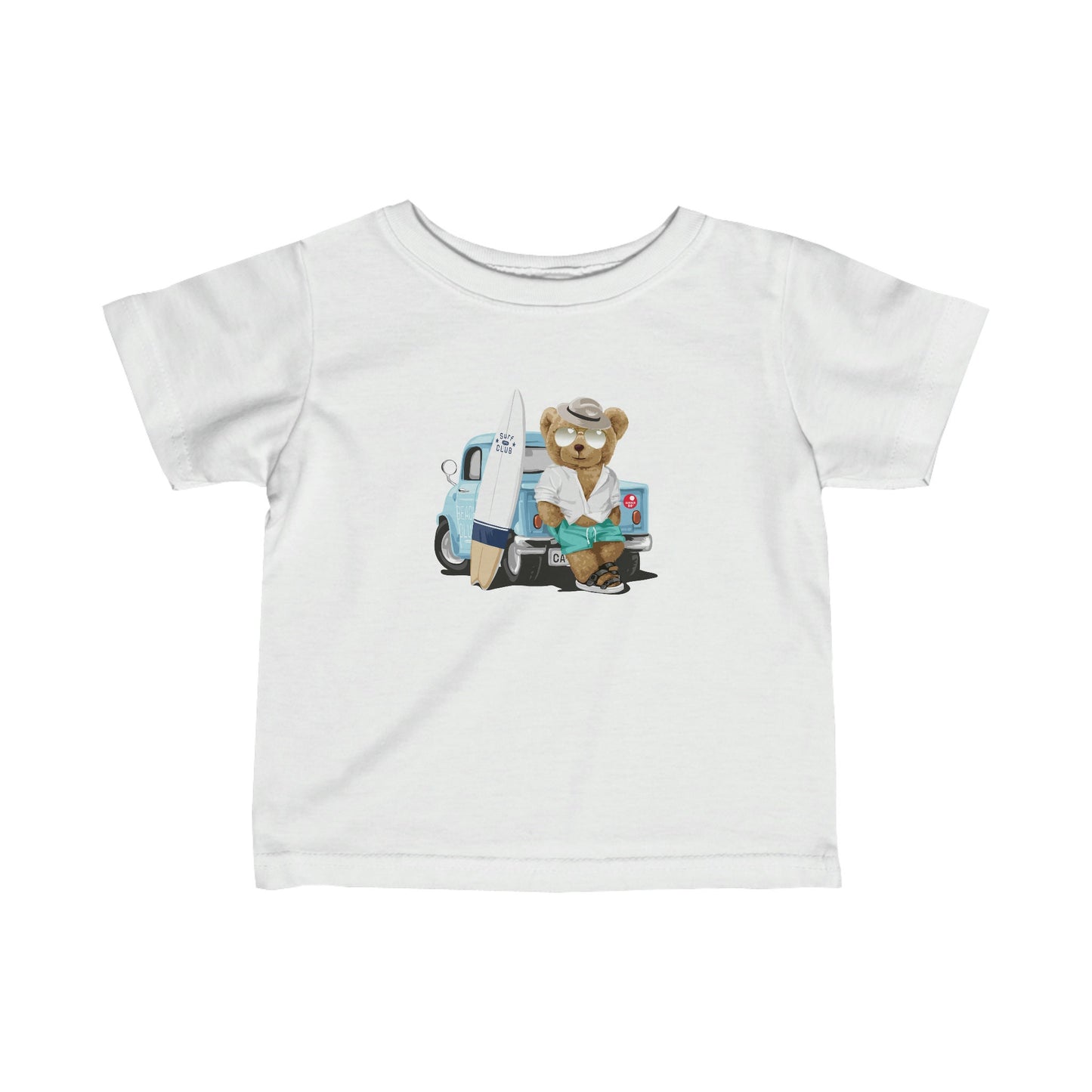 Surf Bear - Infant Fine Jersey Tee