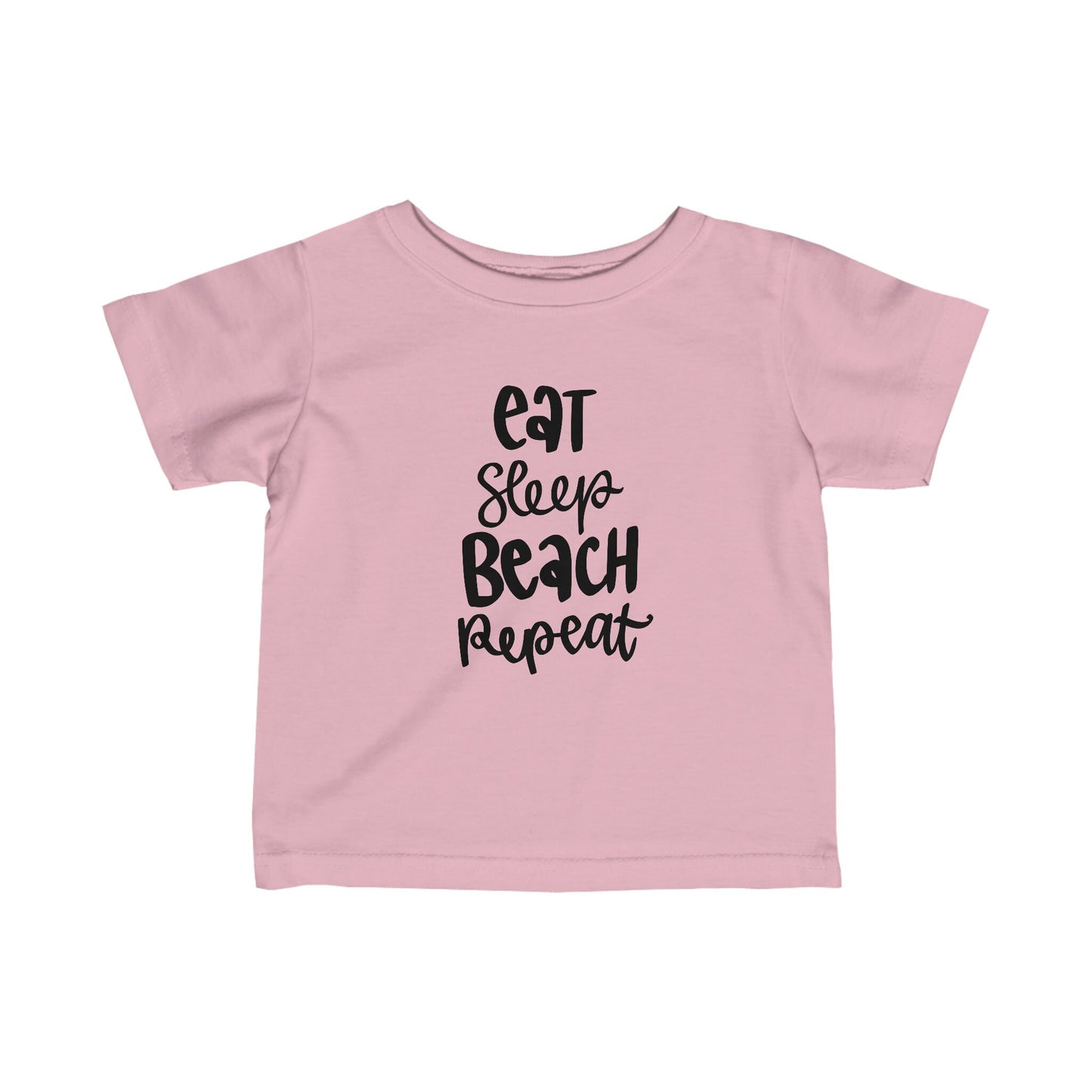 Eat, Sleep, Beach, Repeat - Infant Fine Jersey Tee