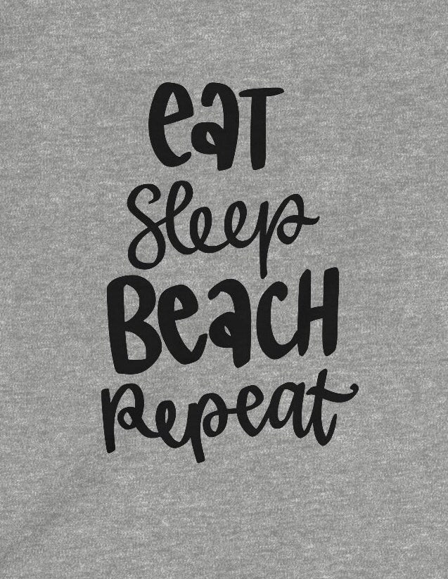 Eat, Sleep, Beach, Repeat - Infant Fine Jersey Tee