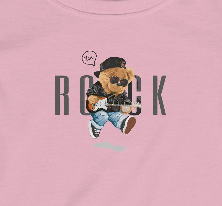 You Rock Bear - Infant Fine Jersey Tee