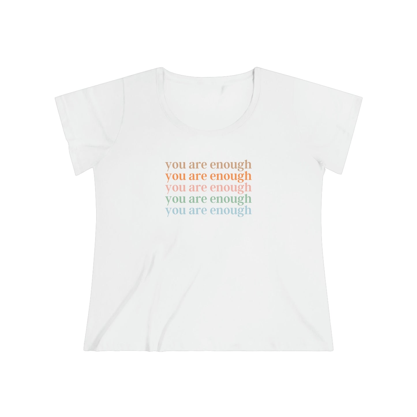 you are enough - Women's Curvy Tee