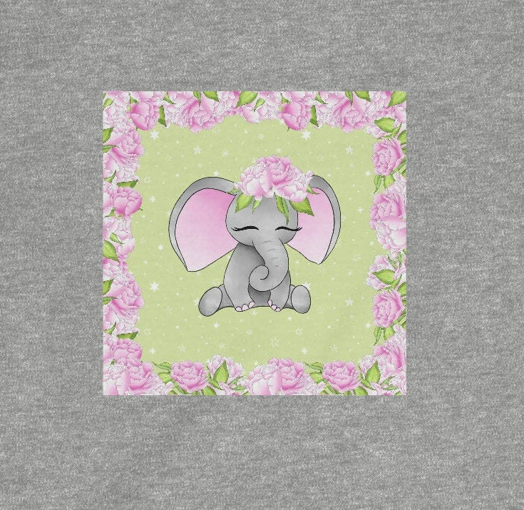 Pink Elephant - Infant Fine Jersey Tee