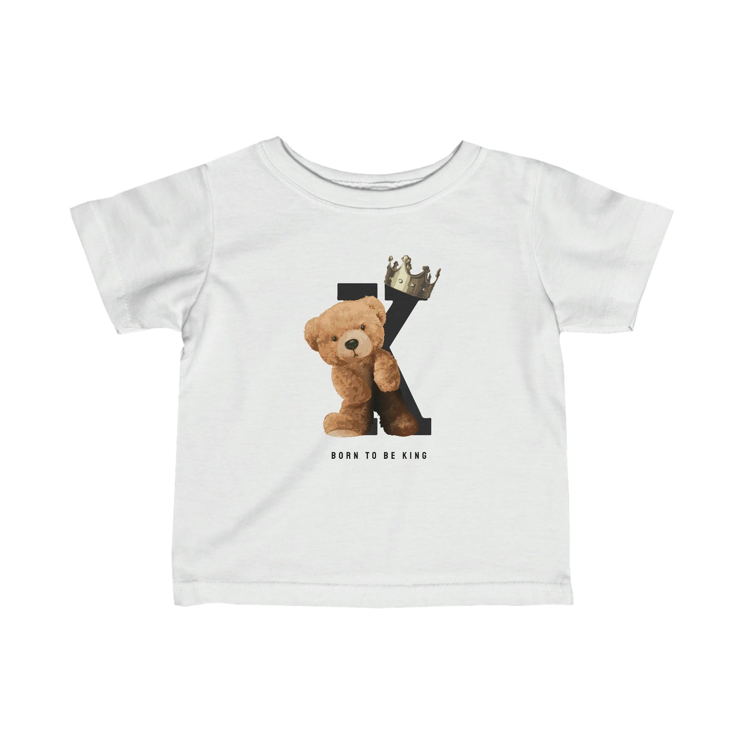 Born to be King Bear - Infant Fine Jersey Tee