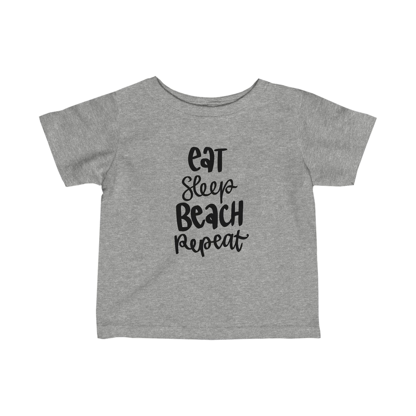 Eat, Sleep, Beach, Repeat - Infant Fine Jersey Tee