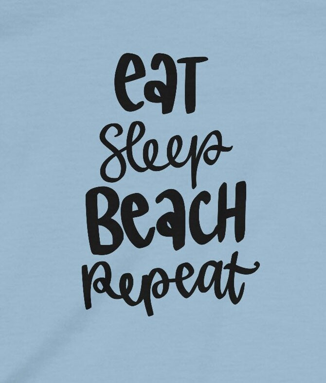 Eat, Sleep, Beach, Repeat - Infant Fine Jersey Tee