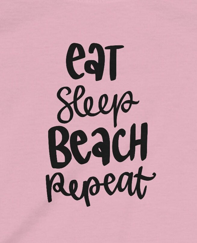 Eat, Sleep, Beach, Repeat - Infant Fine Jersey Tee