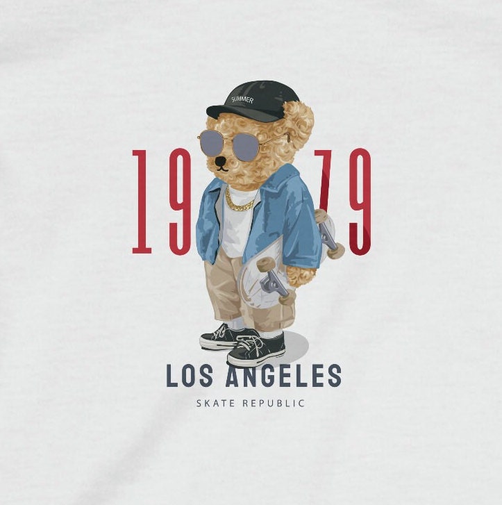 Skateboard Bear - Infant Fine Jersey Tee