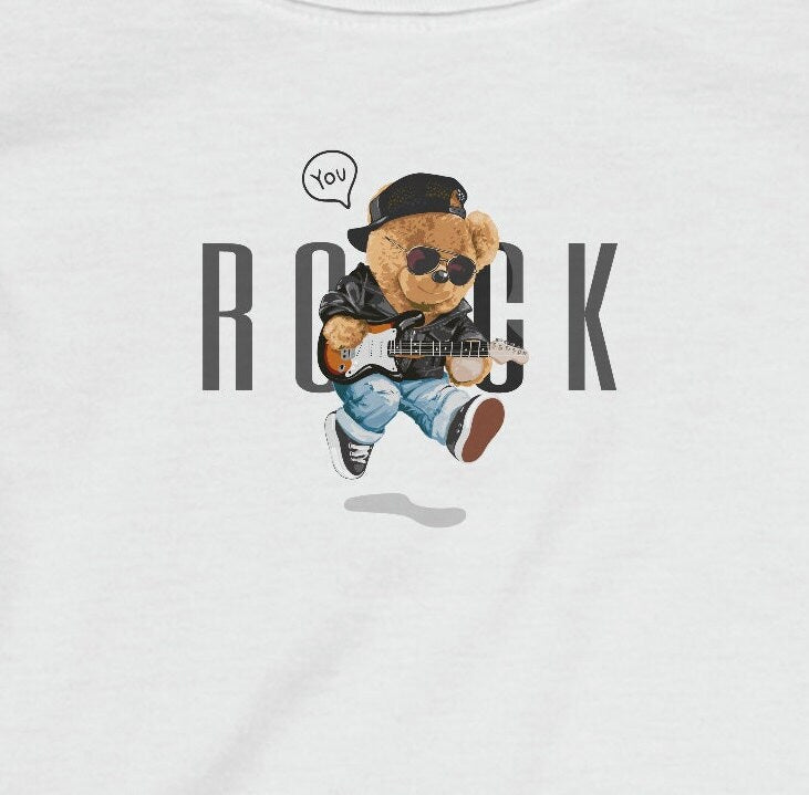 You Rock Bear - Infant Fine Jersey Tee