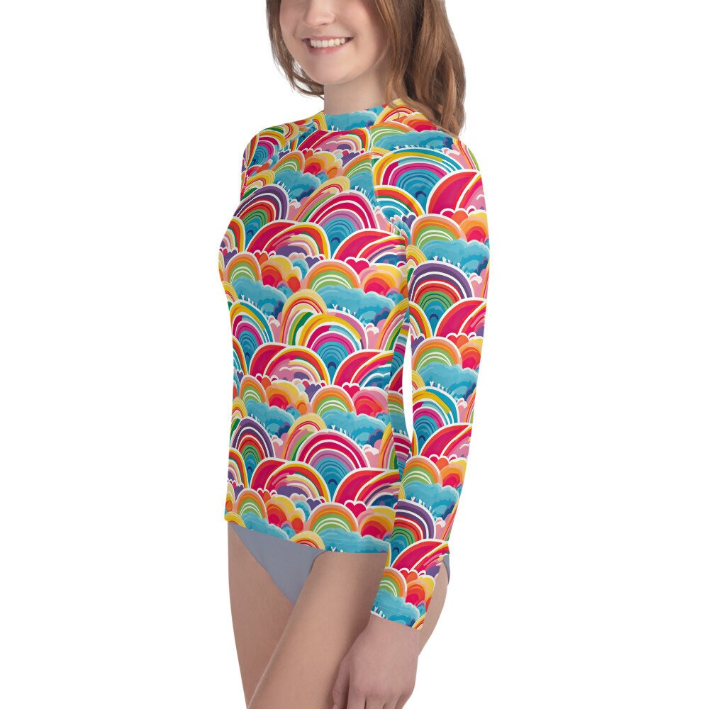 Rainbows - Youth Rash Guard