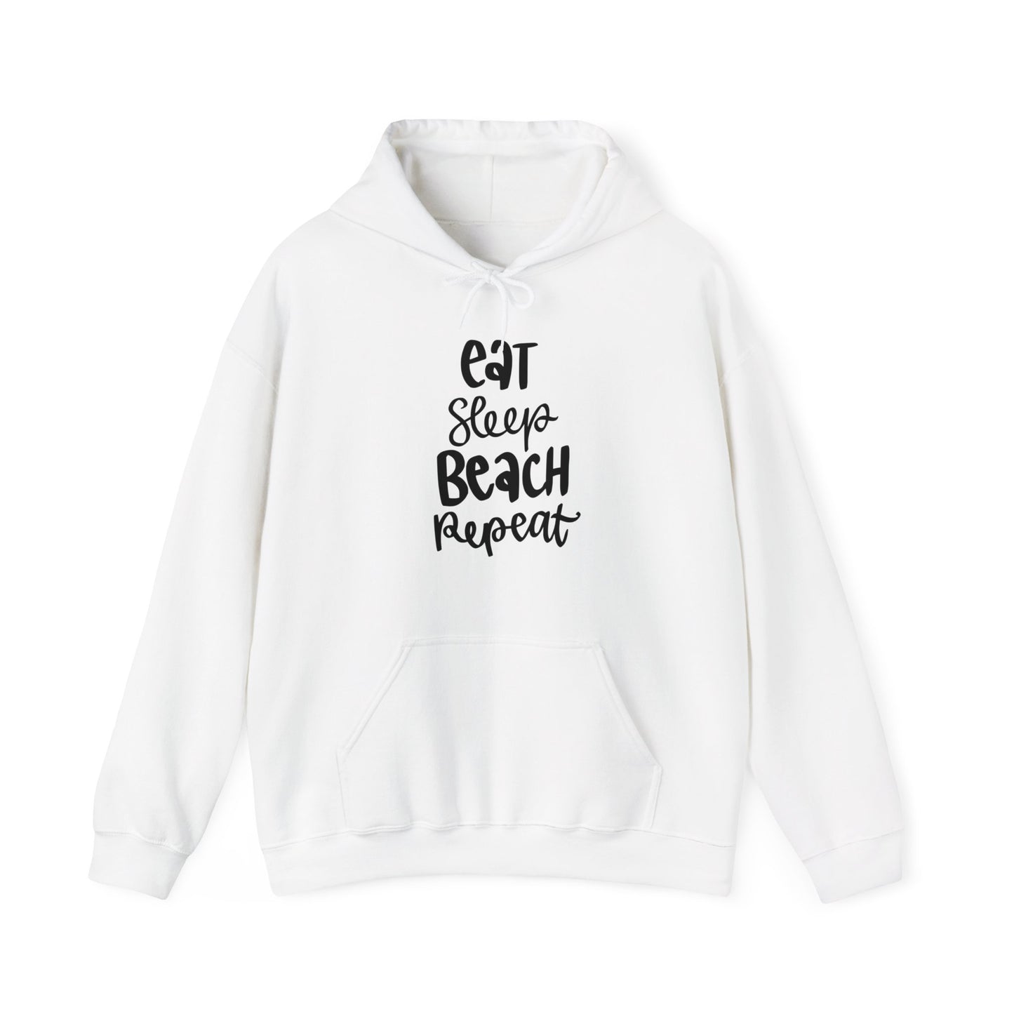 Unisex Heavy Blend Hooded Sweatshirt - Eat, Sleep, Beach, Repeat