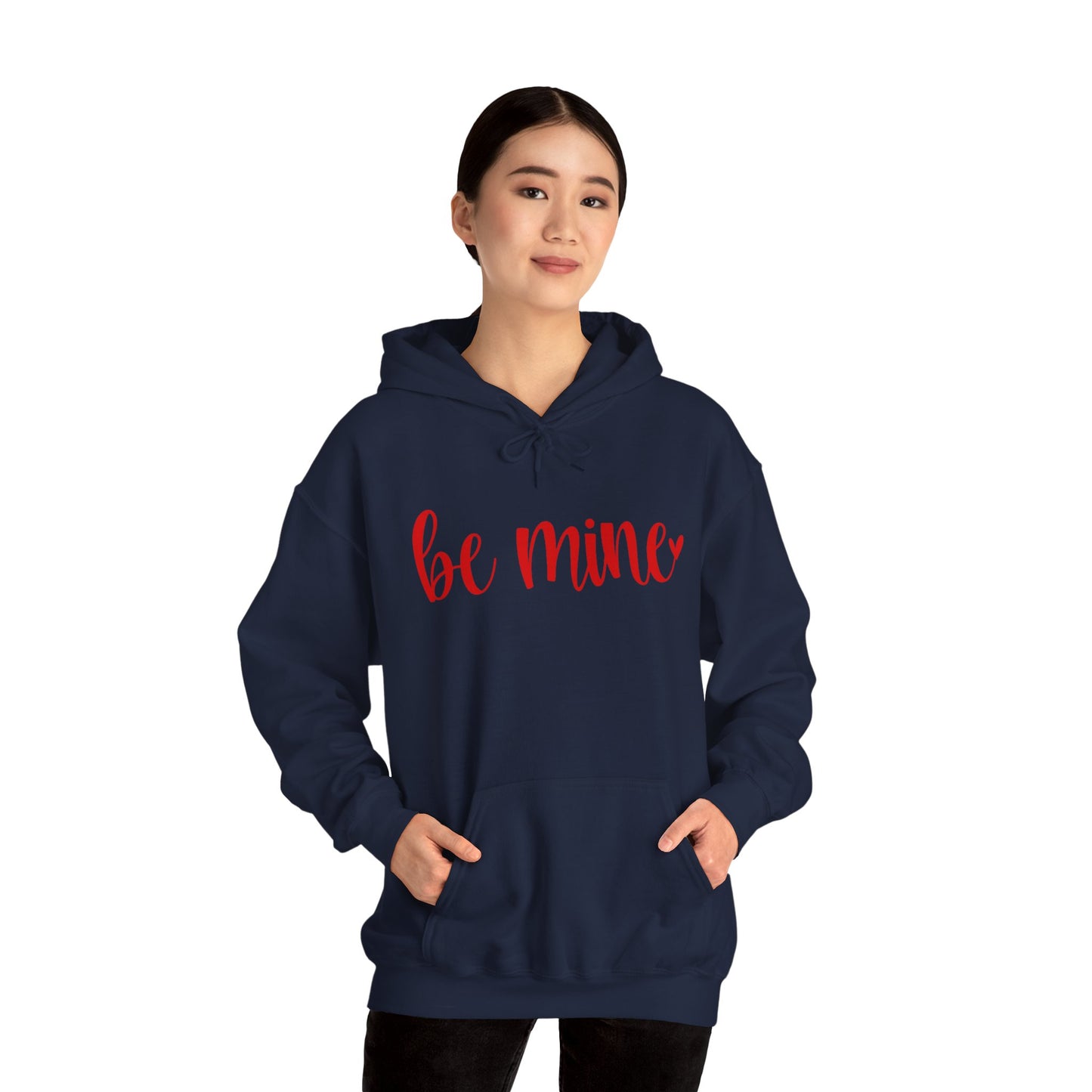 Be Mine - Heart - Unisex Heavy Blend™ Hooded Sweatshirt