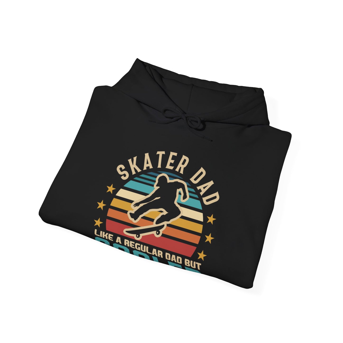 Unisex Heavy Blend Hooded Sweatshirt - Skater Dad, Like a Dad but Cooler