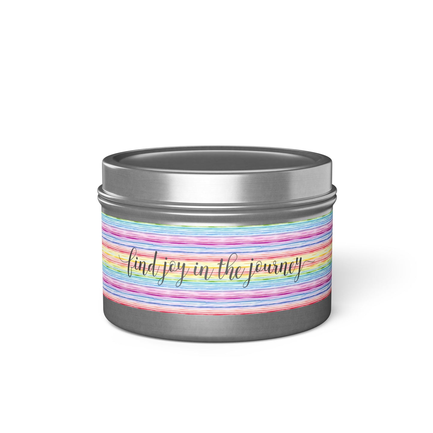 Find Joy in the Journey - Inspirational - Mindfulness & Self-Care - Scented Tin Candle