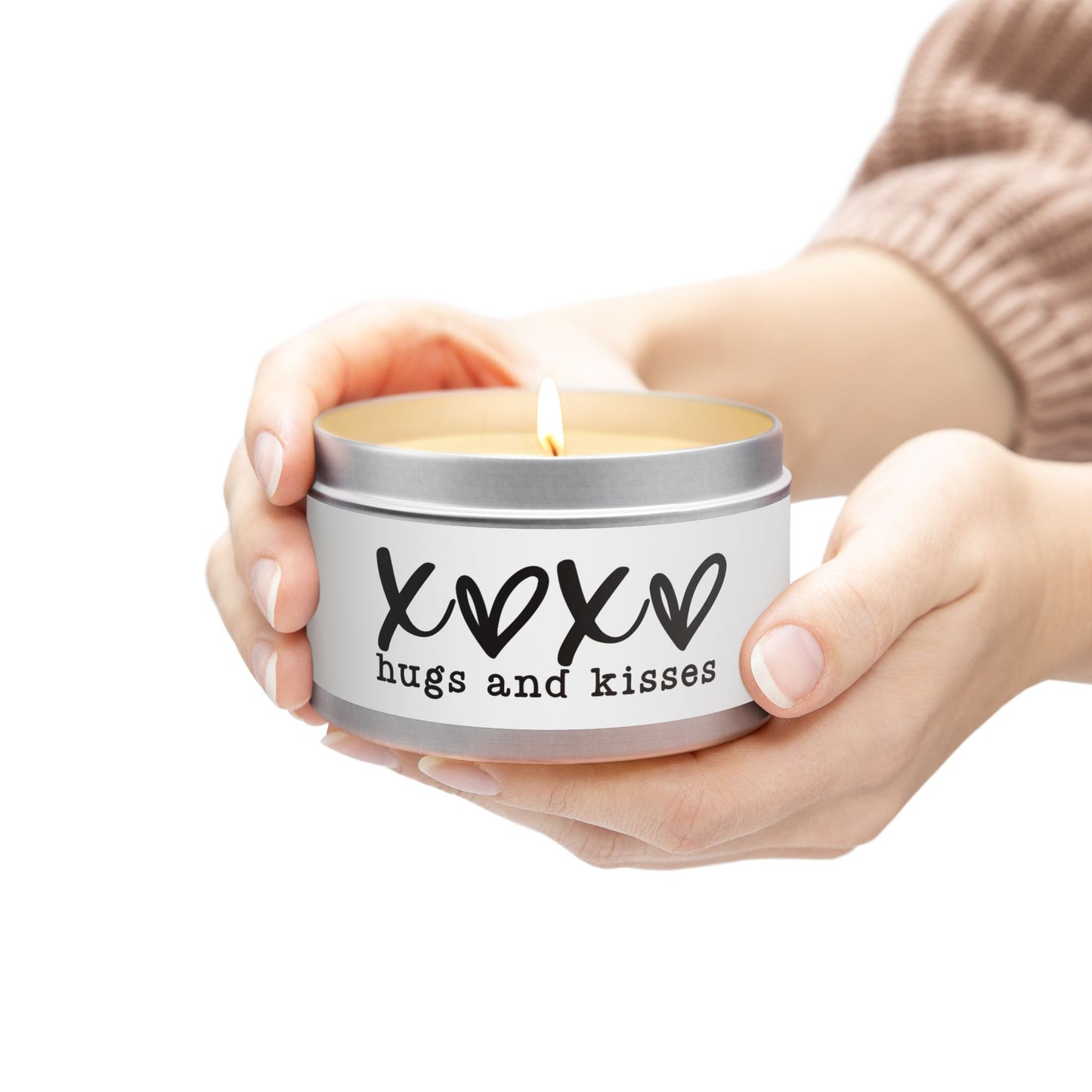 XOXO - Hugs and Kisses - Inspirational - Mindfulness & Self-Care - Scented Tin Candle