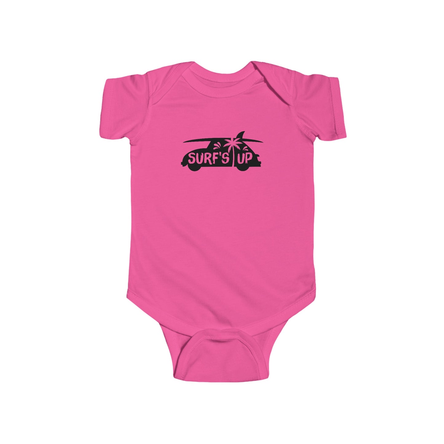 Surf's Up Silouette - Infant Fine Jersey Bodysuit
