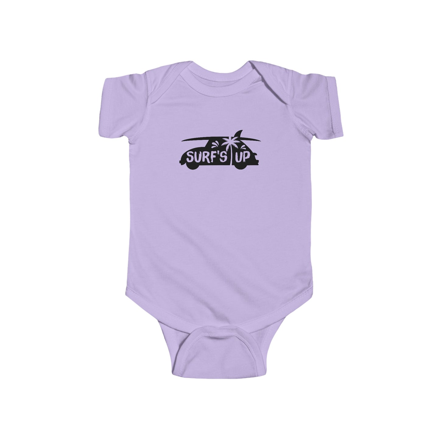 Surf's Up Silouette - Infant Fine Jersey Bodysuit