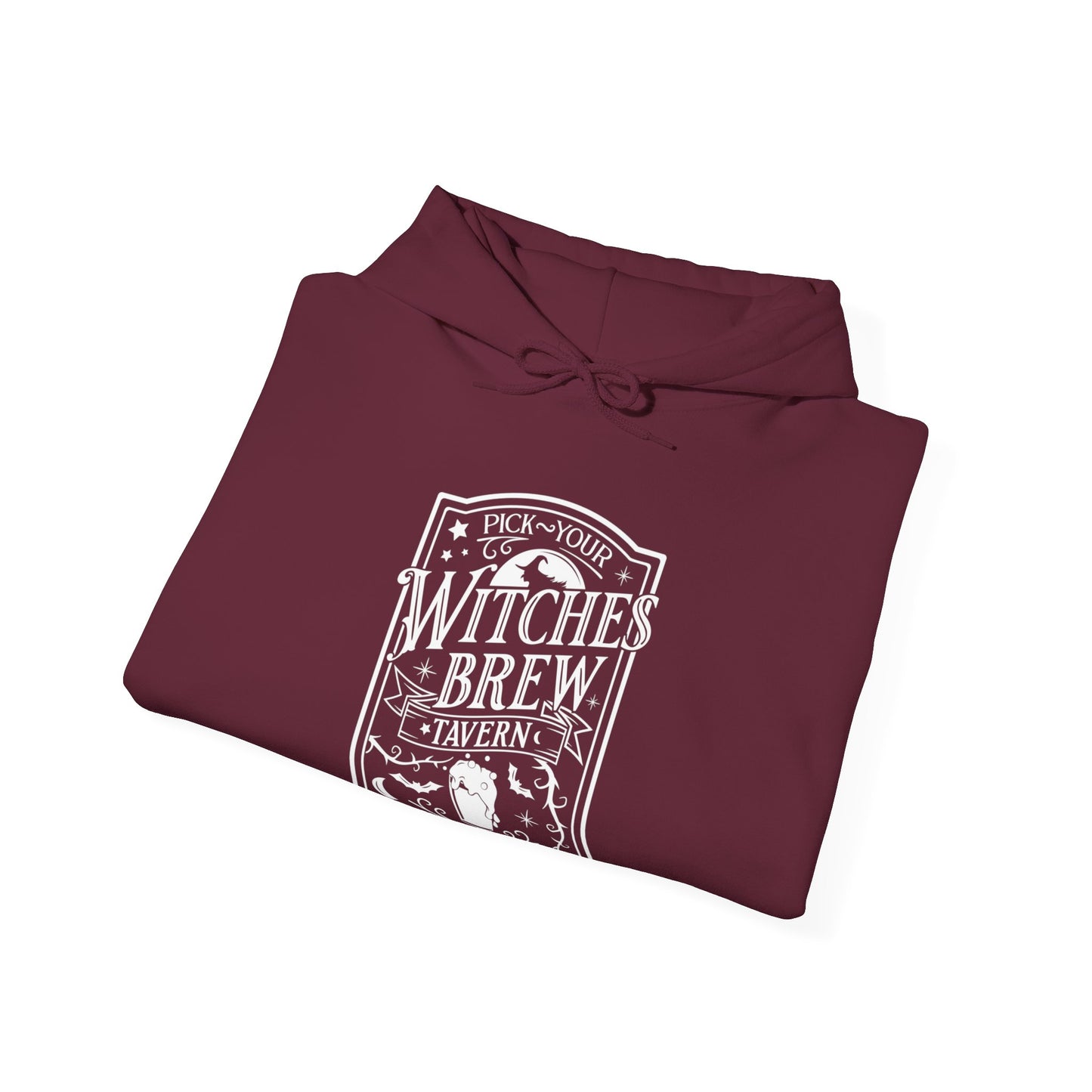 Halloween - Pick Your Poison - Witches Brew Tavern - Unisex Heavy Blend Hooded Sweatshirt