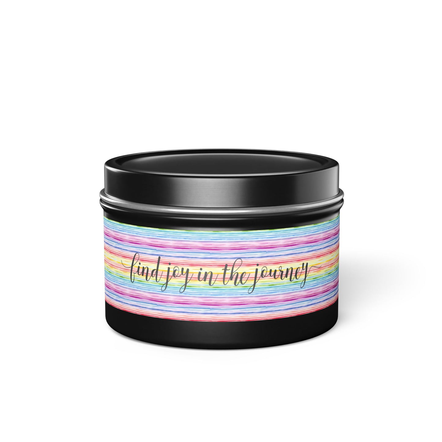Find Joy in the Journey - Inspirational - Mindfulness & Self-Care - Scented Tin Candle