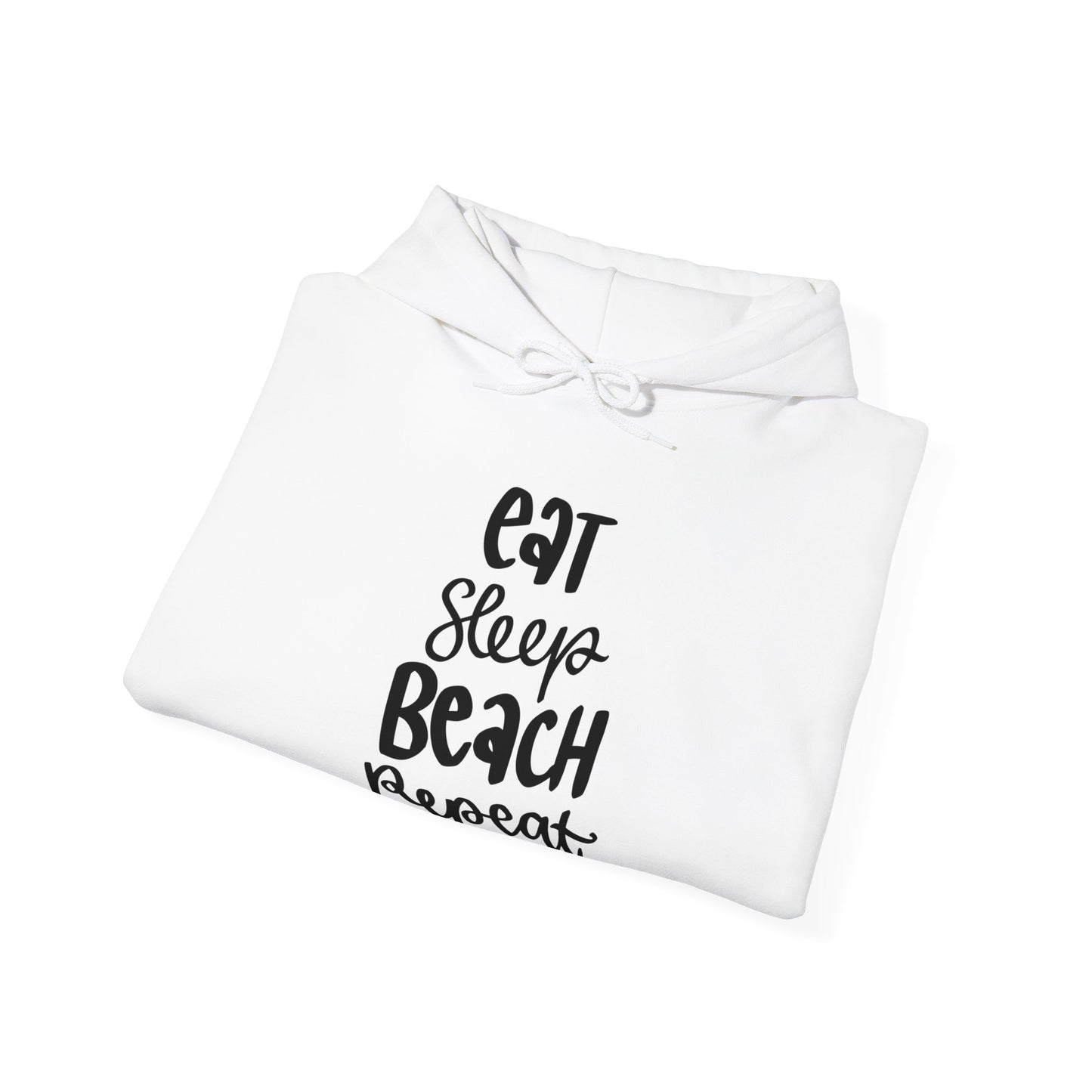 Unisex Heavy Blend Hooded Sweatshirt - Eat, Sleep, Beach, Repeat