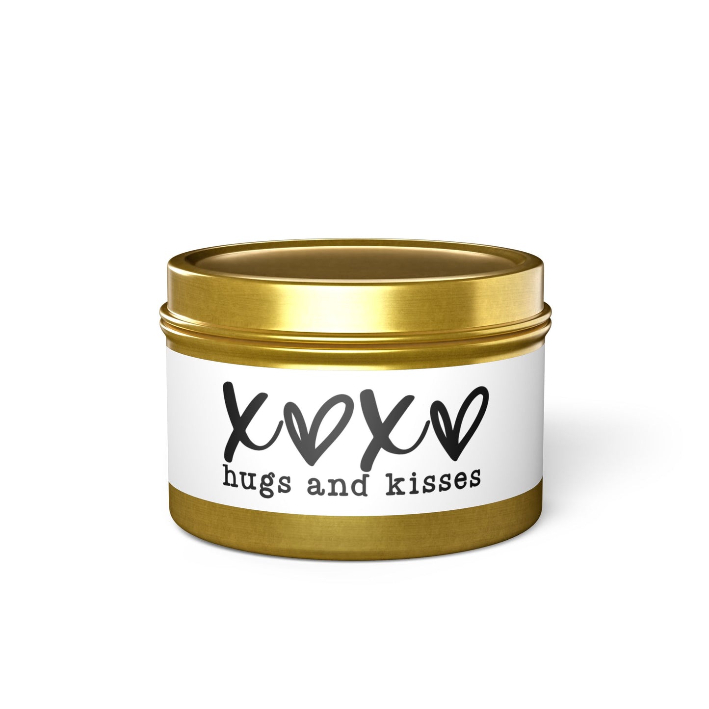 XOXO - Hugs and Kisses - Inspirational - Mindfulness & Self-Care - Scented Tin Candle