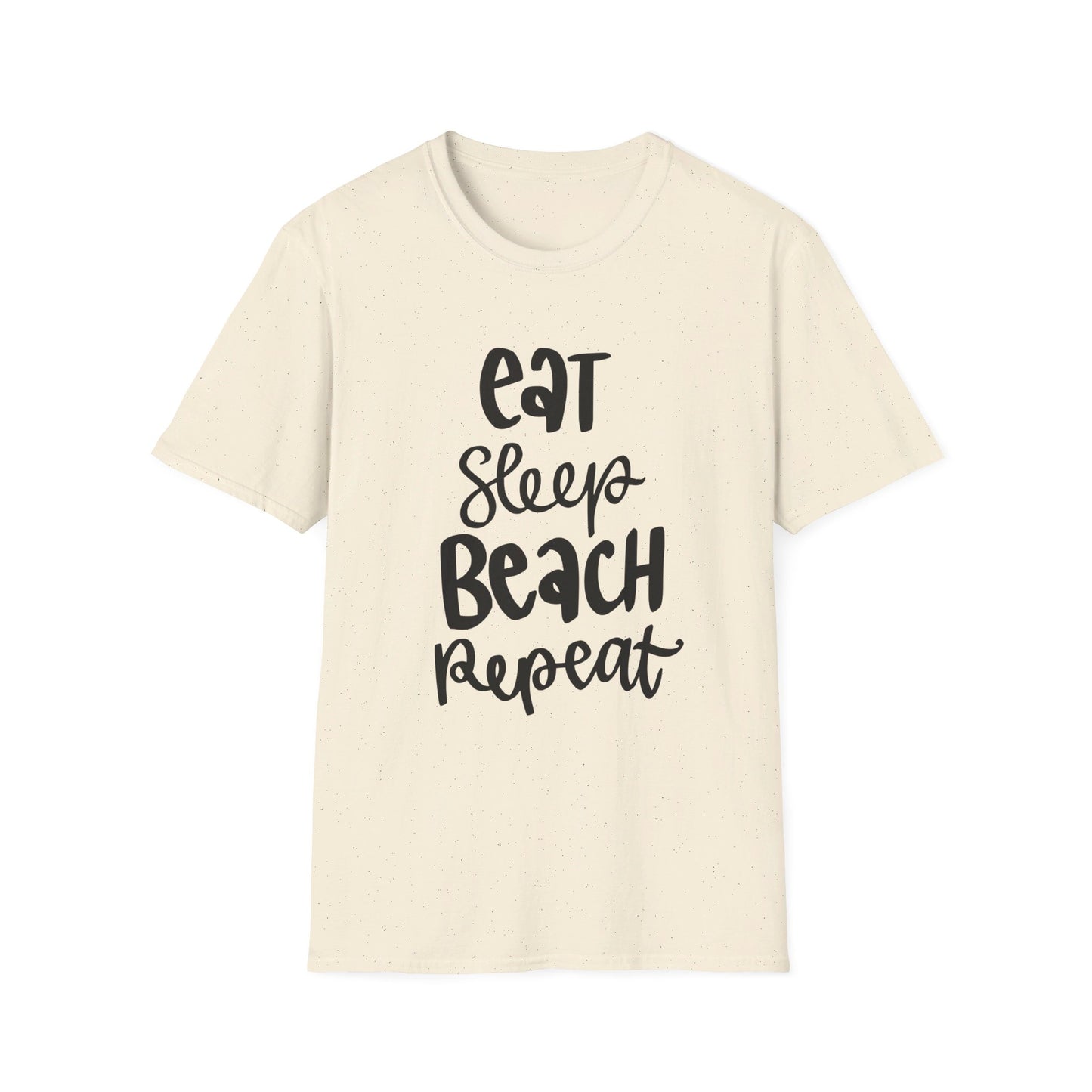 Eat, Sleep, Beach, Repeat - Unisex Softstyle T-Shirt