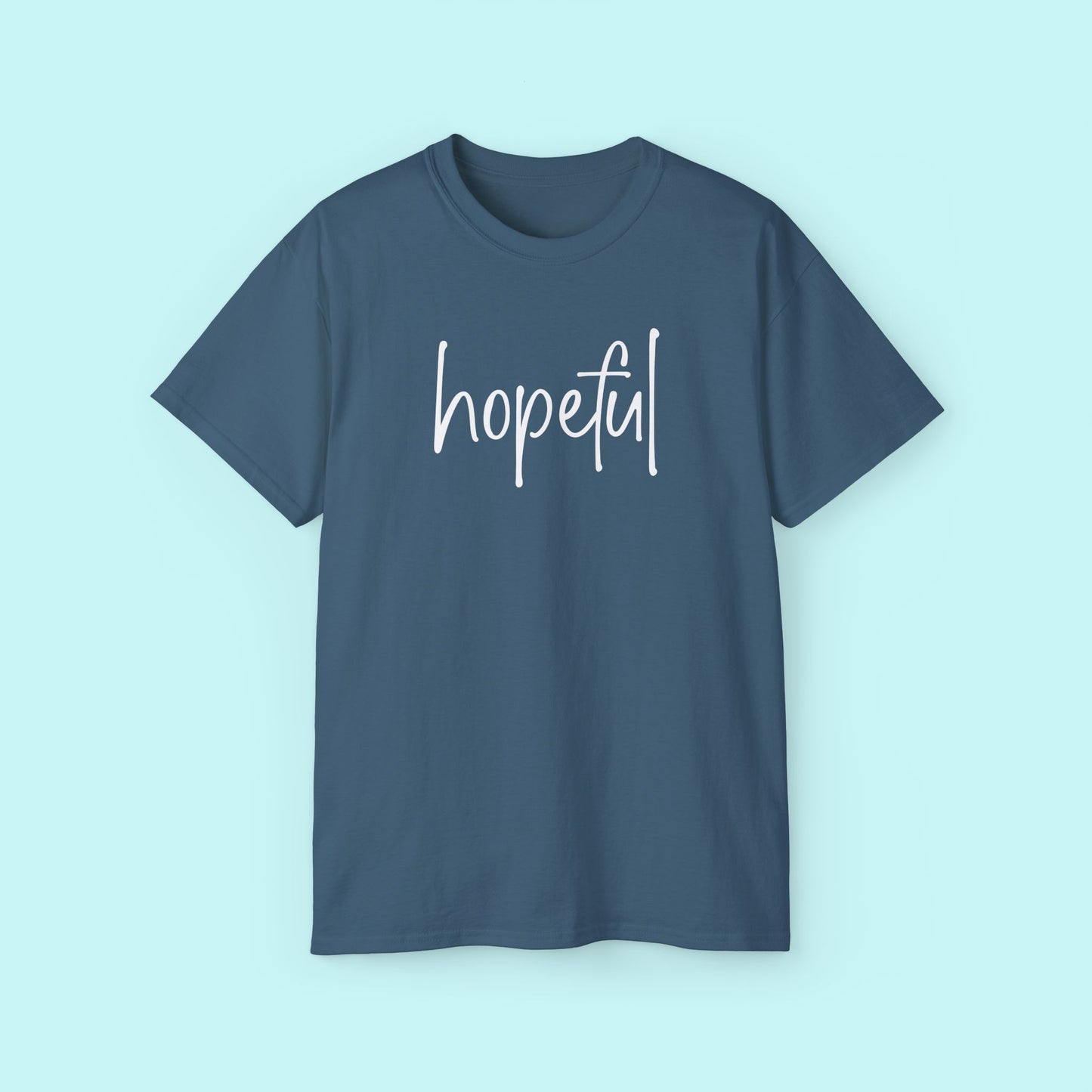 “Hopeful” Empowerment Tee - Strength & Mental Health Awareness Short Sleeve Shirt