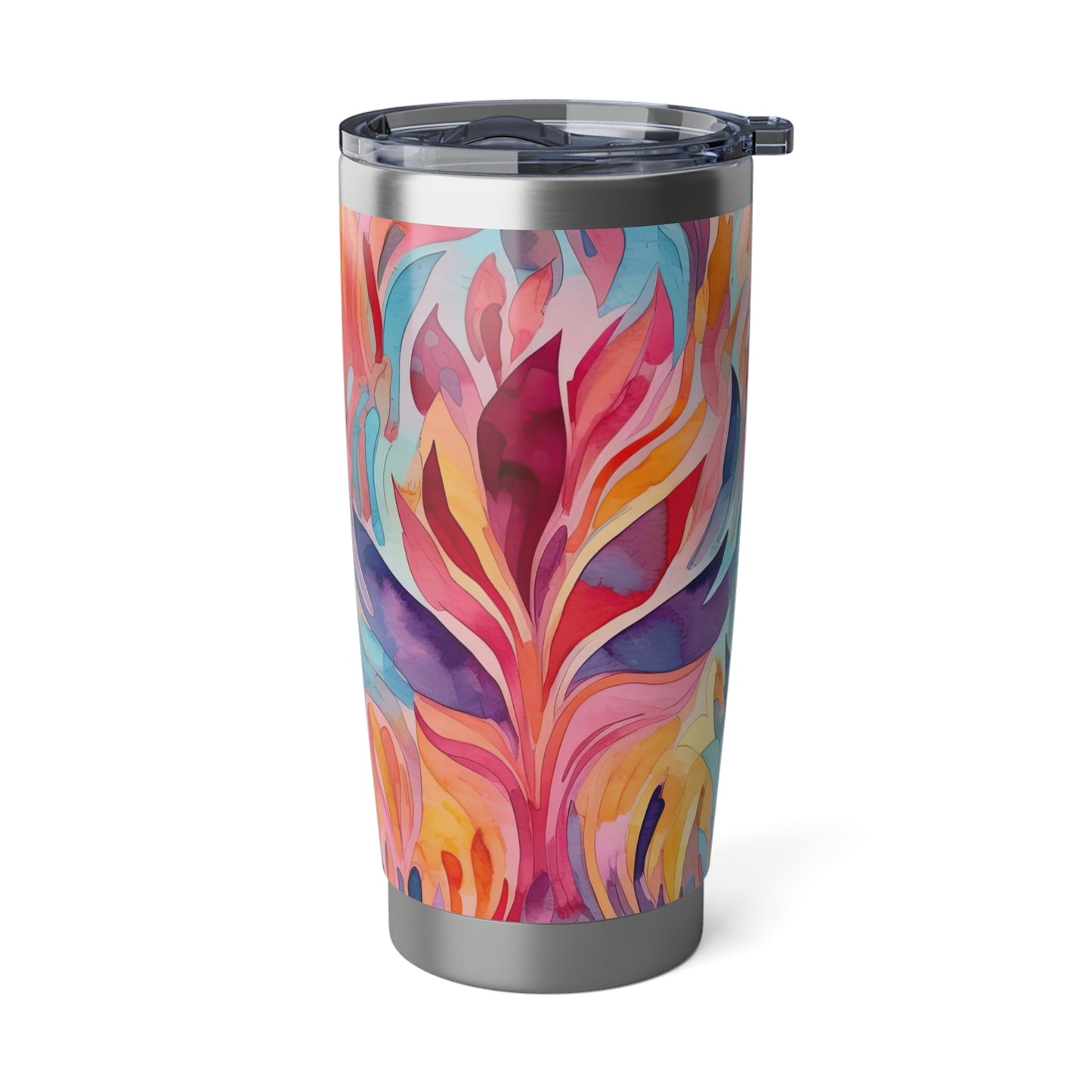 Colorful Abstract Design 1.6 - Vagabond 20oz Tumbler - Stainless Steel - Double Wall