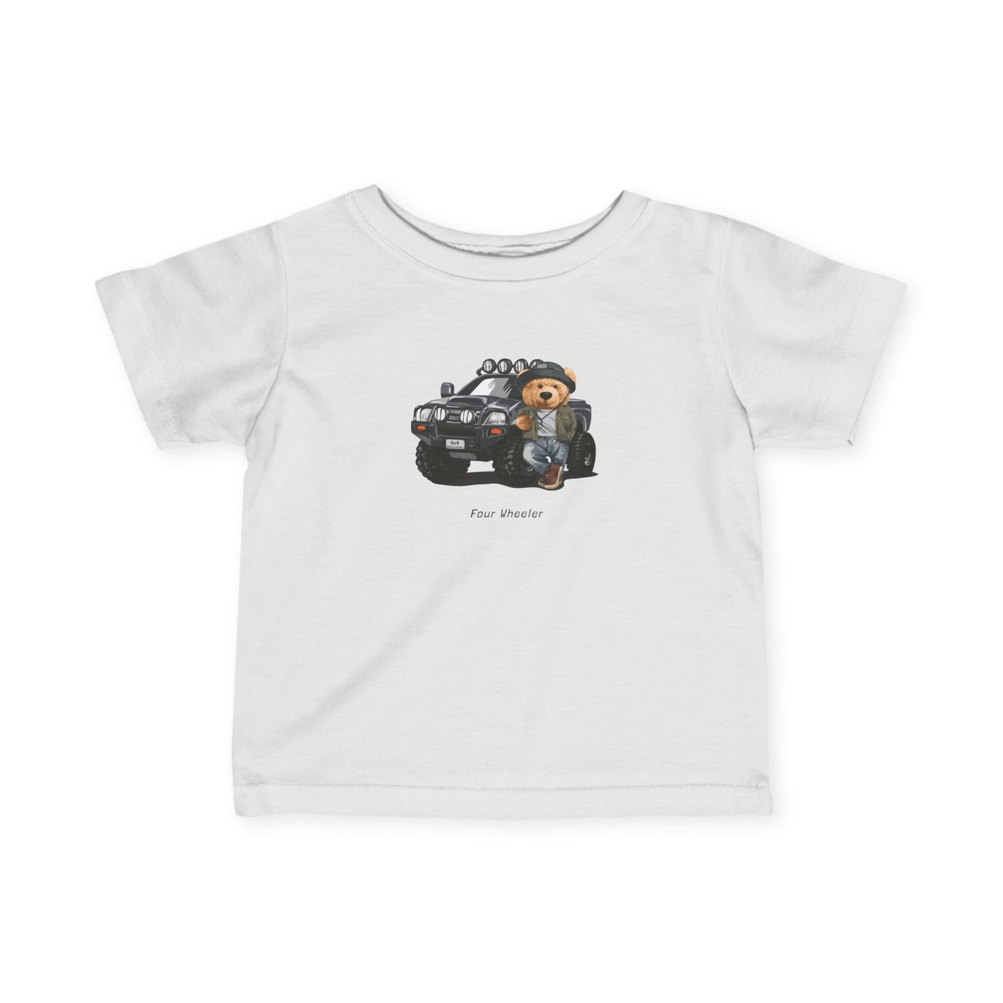 Monster Truck Bear - Infant Fine Jersey Tee