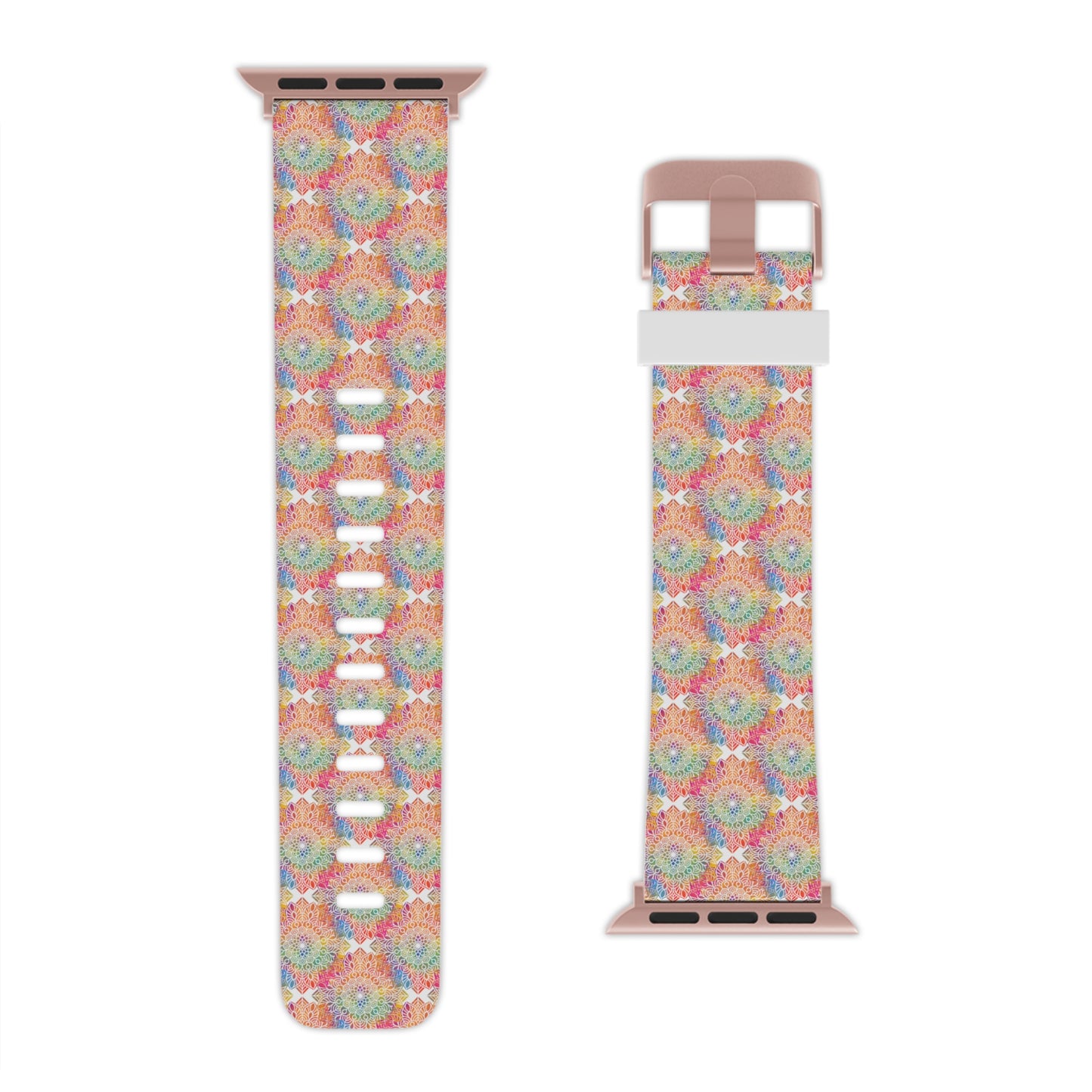 Rainbow Mandalas - Watch Band for Apple Watch