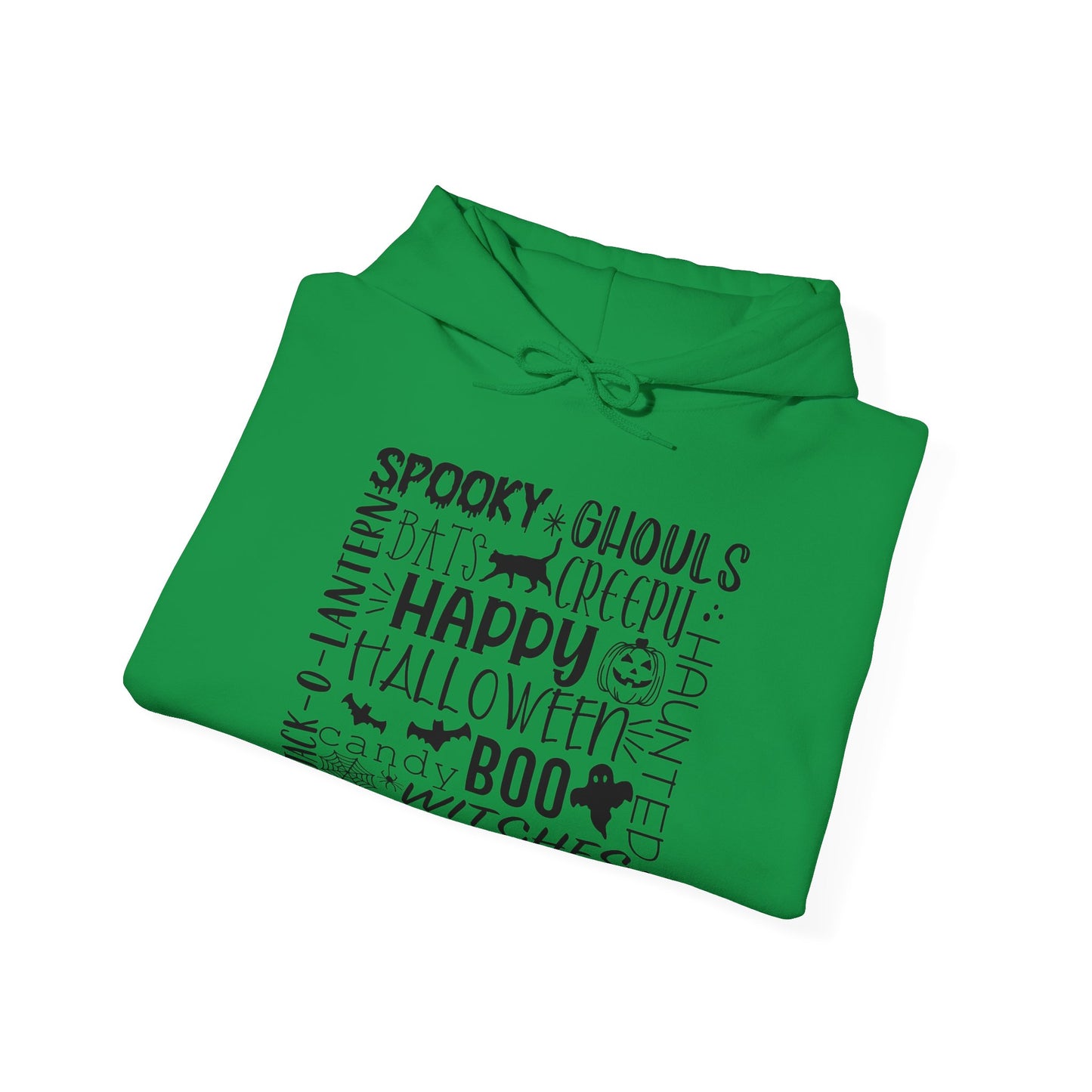 Halloween - Trick or Treat - Boo - Ghost - Pumpkin - Candy - Unisex Heavy Blend Hooded Sweatshirt