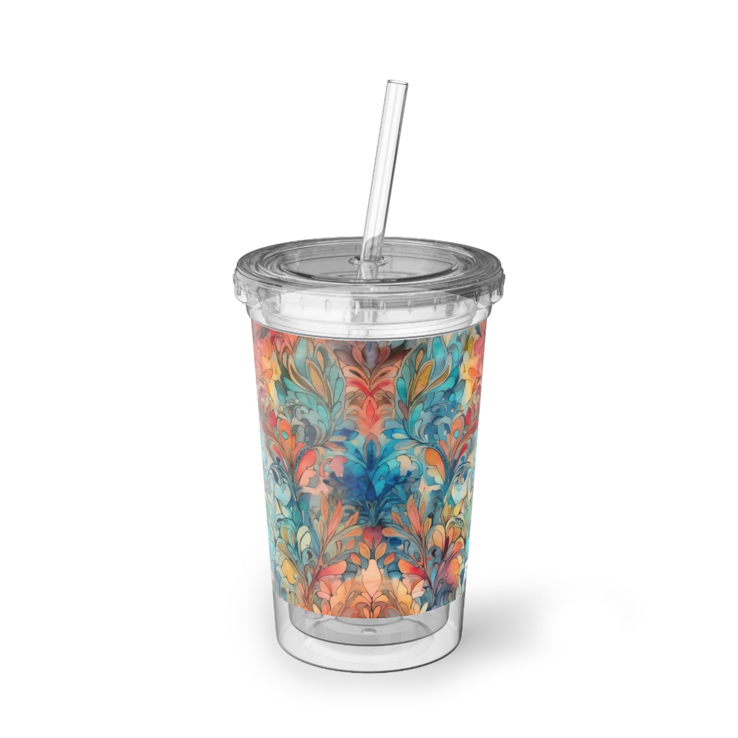 Tapestry Designs 2.6 - Multicolor - Clear - Suave Acrylic Cup - 16oz