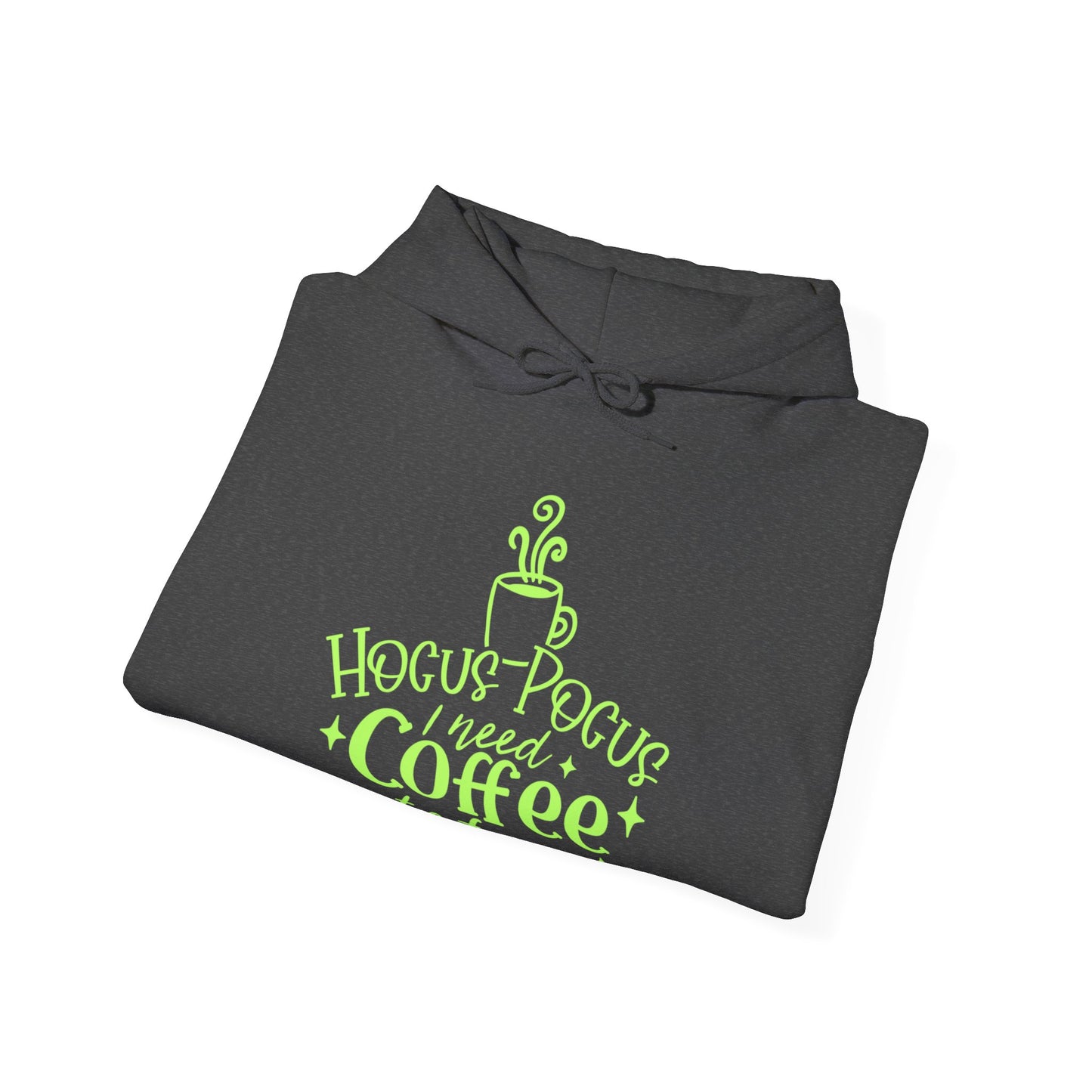 Halloween - Hocus Pocus I Need Coffee to Focus - Unisex Heavy Blend Hooded Sweatshirt