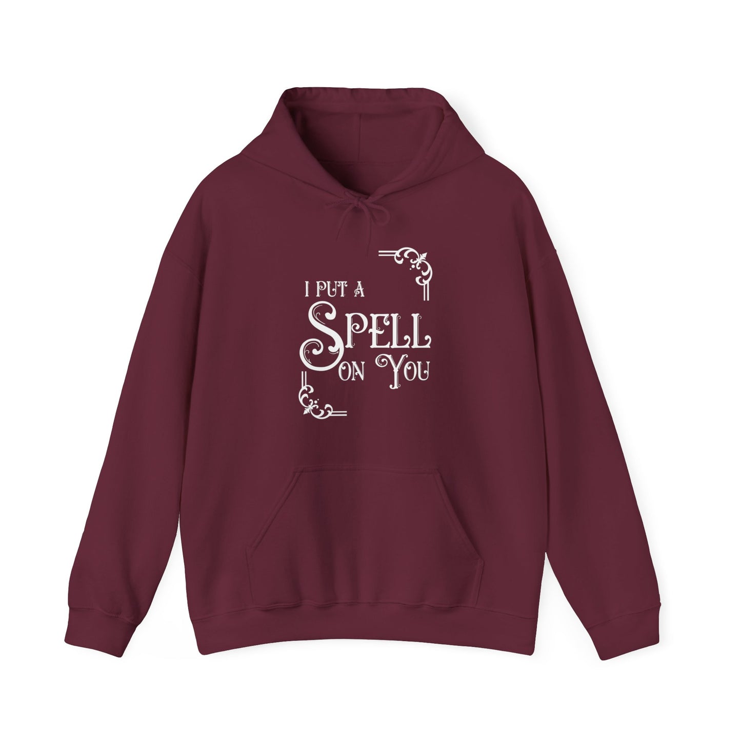 Halloween - I Put a Spell on You - Witches - Trick or Treat - Mystical - Vintage - Unisex Heavy Blend™ Hooded Sweatshirt