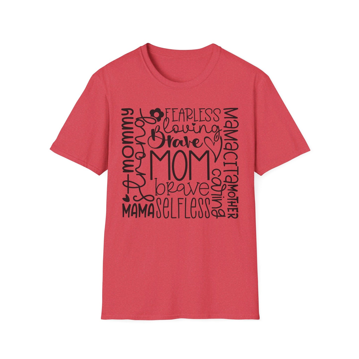Mom Qualities Subway - Best Mom - Celebrate Mom - Strong Woman - Mom Humor - Unisex Softstyle T-Shirt