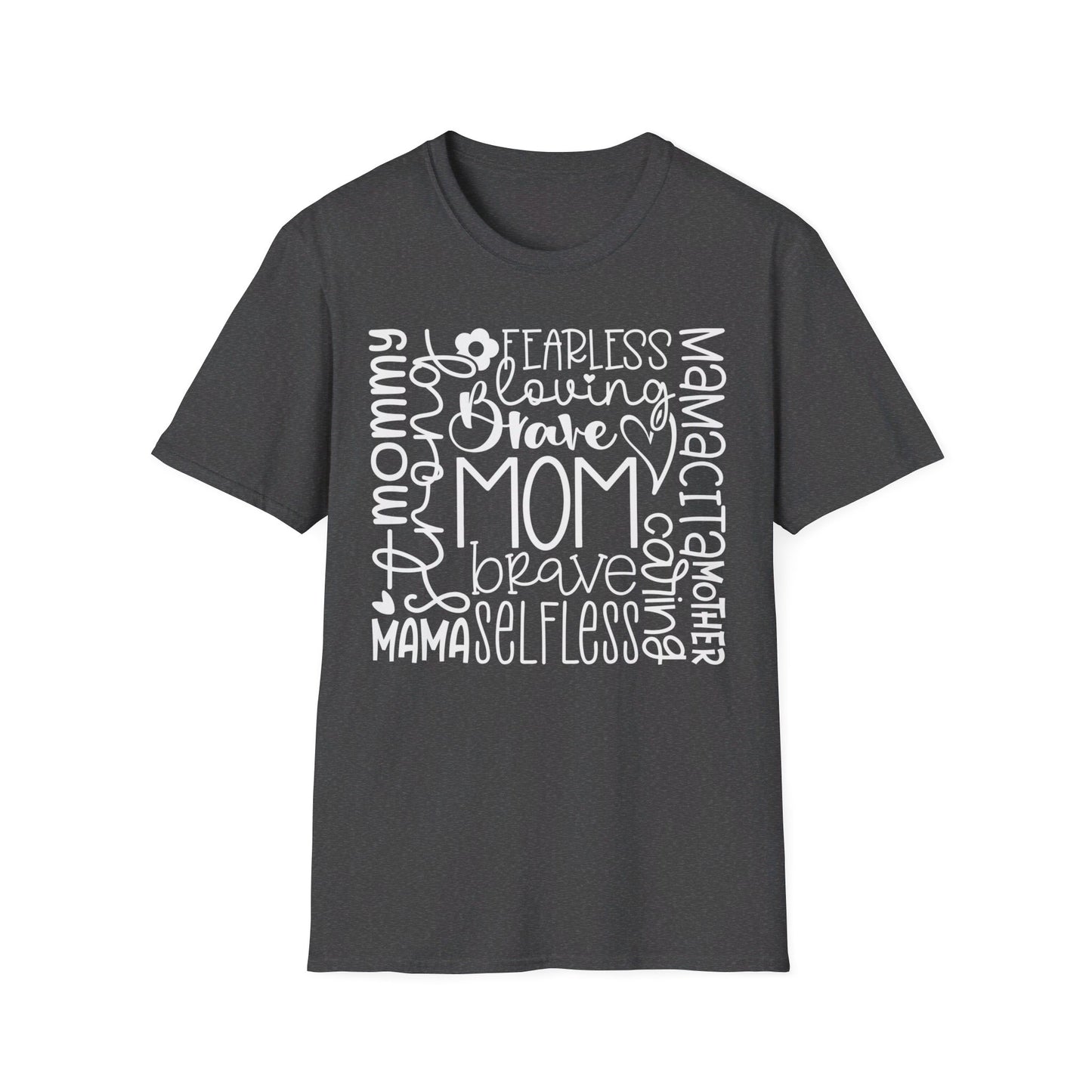 Mom Qualities Subway - Best Mom - Celebrate Mom - Strong Woman - Mom Humor - Unisex Softstyle T-Shirt