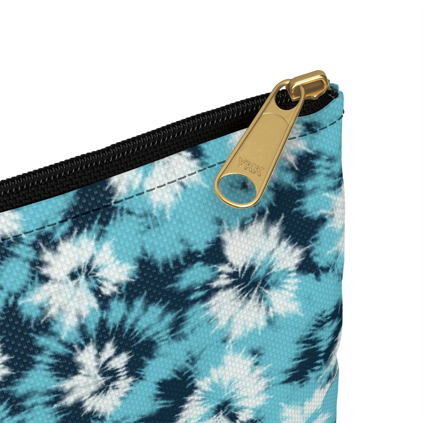 Blue Tie Dye - Accessory Pouch / Makeup Case / Travel Pouch / Pencil case / Art Case